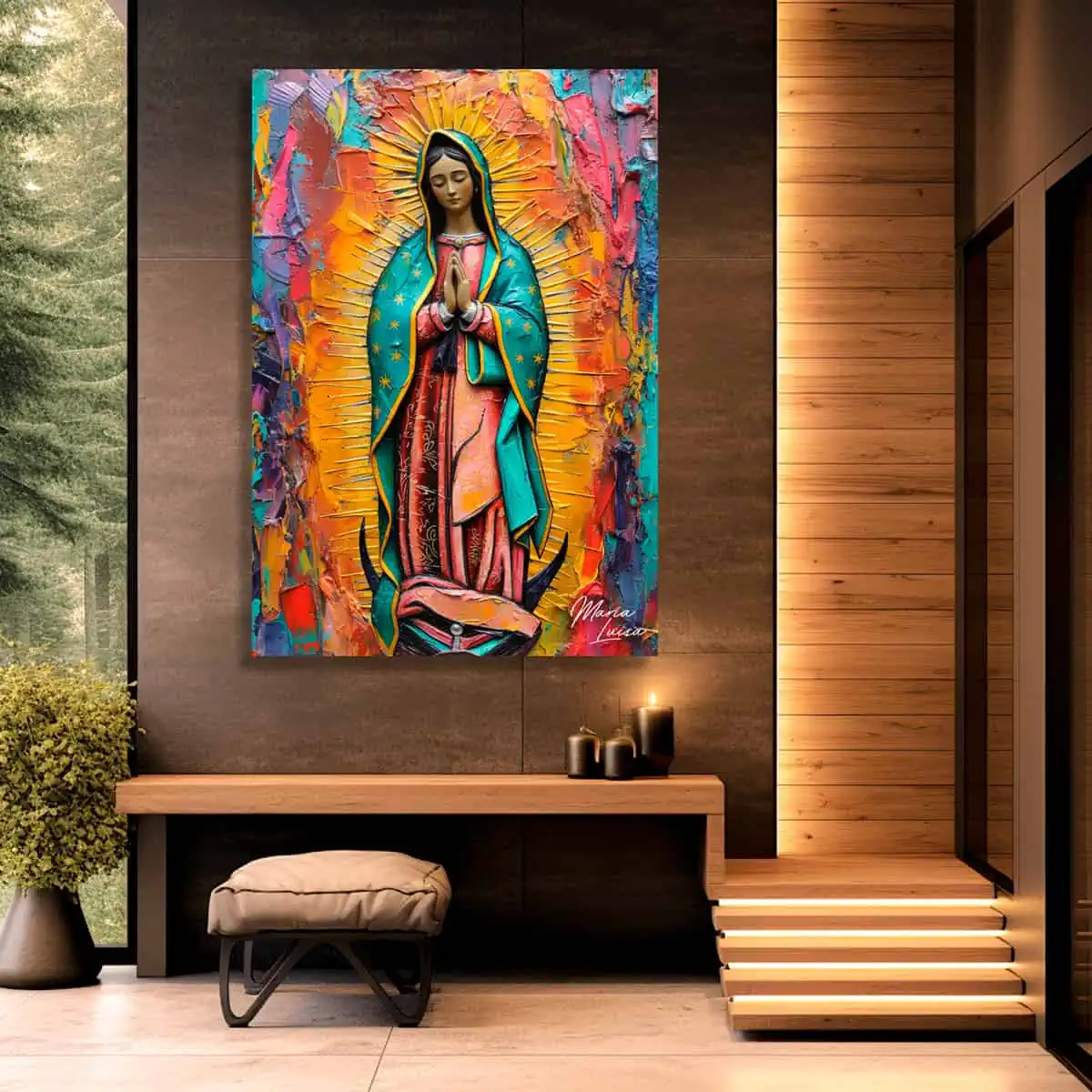 Cuadro Virgen de Guadalupe — Últimas unidades Cuadros MALU